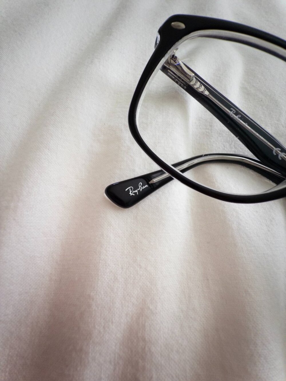 Ray-Ban Eyeglasses Square Frames Black 5285 2034 53-19-145 - Picture 2 of 6